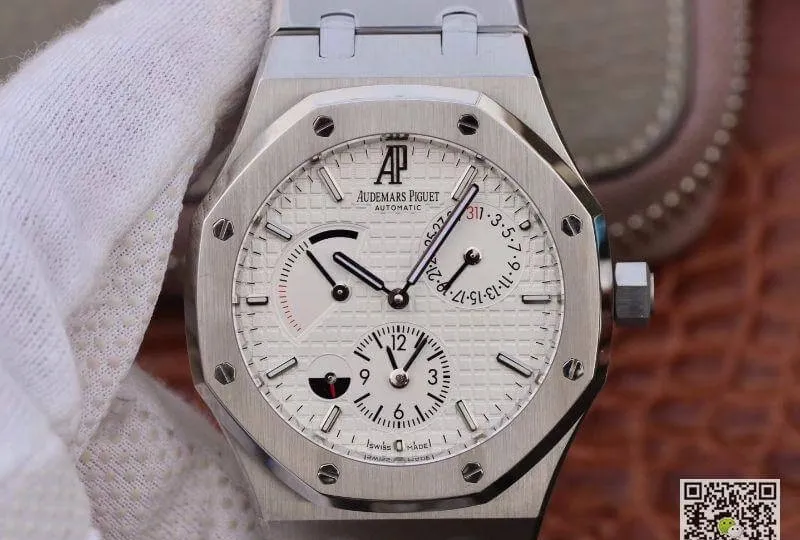 Audemars Piguet Royal Oak 26120ST.OO.1220ST.02 TWA Factory 1:1 Best Edition Replica Watch Swiss ETA2329 White textured dial